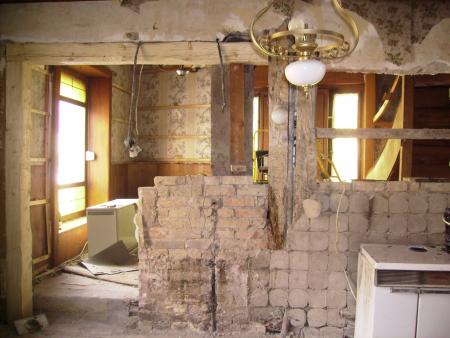 Travaux de la maison apres 2 semaines